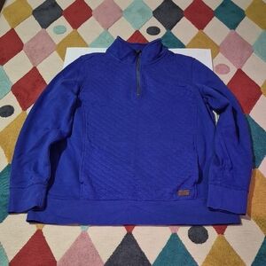 L.L. Bean Women's Quilted Quarter-Zip Pullover